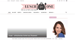 Desktop Screenshot of lunchforone.de