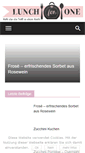 Mobile Screenshot of lunchforone.de